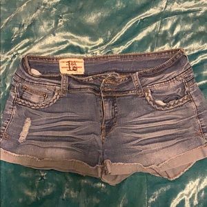 Jean shorts